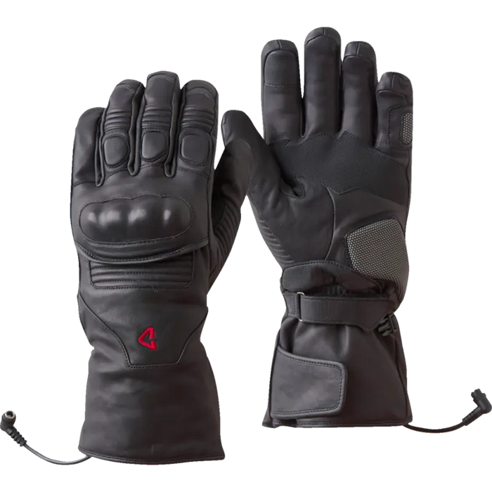 Gerbing Mens 12V Vanguard Heated Gloves - Black - Front