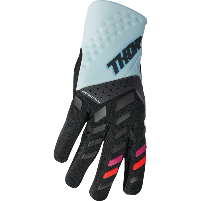 Thor Womens Spectrum Gloves - Black/Mint