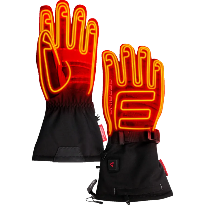 Gerbing Mens 7V S7 Battery Heated Gloves - Black - Front