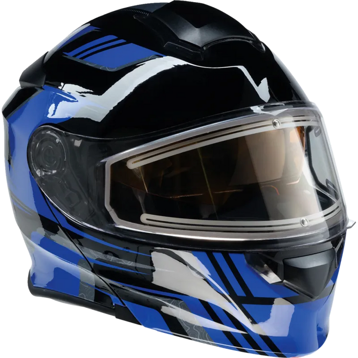 Z1R Solaris 2.0 First Tracks Helmet with Electric Dual Lens Face Shield