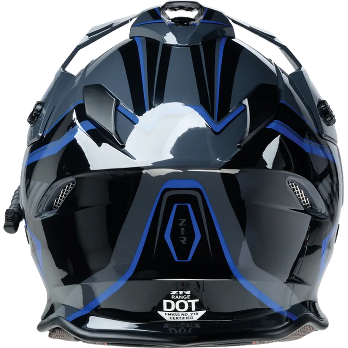Z1R Range 2.0 Rotor Helmet with Electric Dual Lens Face Shield