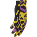 Thor Mens Sportmode Gloves - Cheetah Yellow/Purple - Front