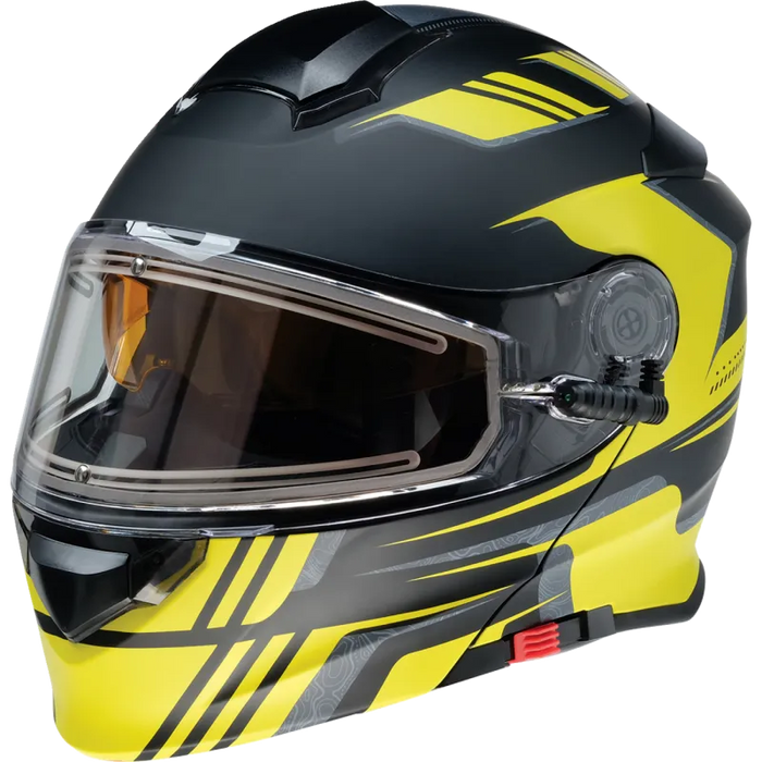 Z1R Solaris 2.0 First Tracks Helmet with Electric Dual Lens Face Shield
