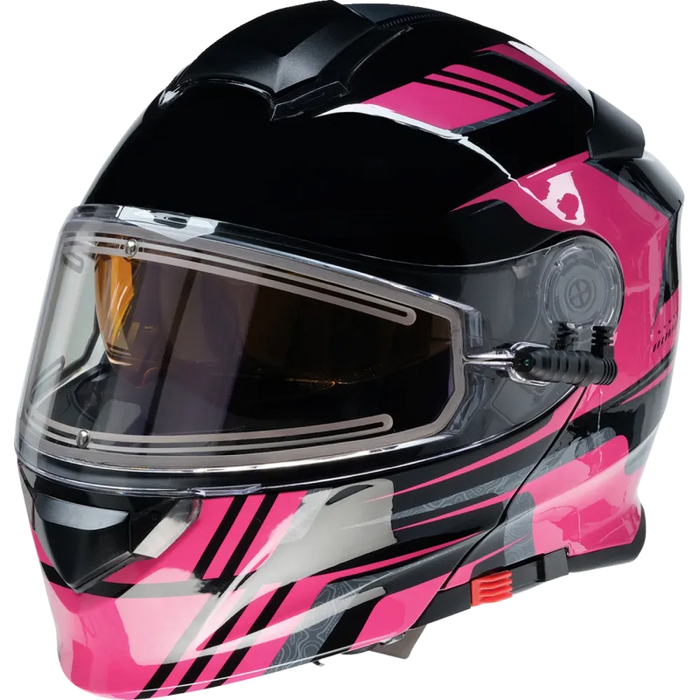 Z1R Solaris 2.0 First Tracks Helmet with Electric Dual Lens Face Shield