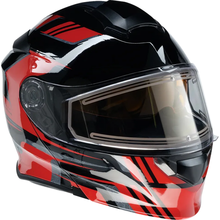 Z1R Solaris 2.0 First Tracks Helmet with Electric Dual Lens Face Shield