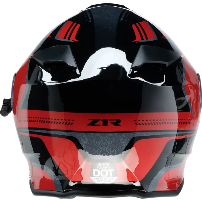 Z1R Solaris 2.0 First Tracks Helmet with Electric Dual Lens Face Shield