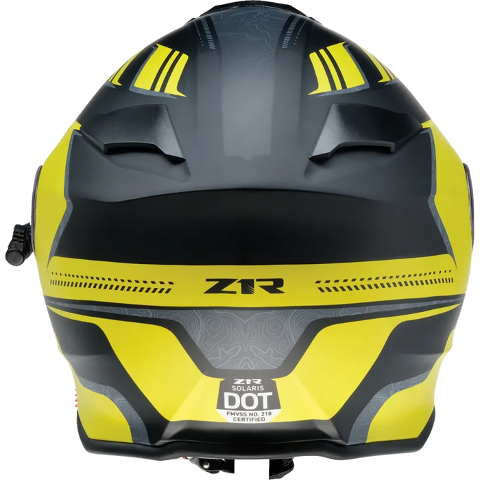 Z1R Solaris 2.0 First Tracks Helmet with Electric Dual Lens Face Shield