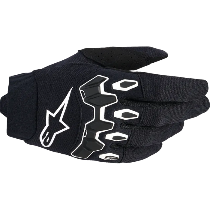 Alpinestars Mens Full Bore V2 Gloves - Black/White - Front