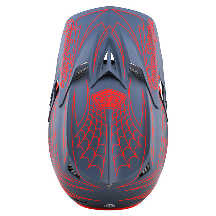 Troy Lee Designs D3 Fiberlite Spiderstripe Helmet