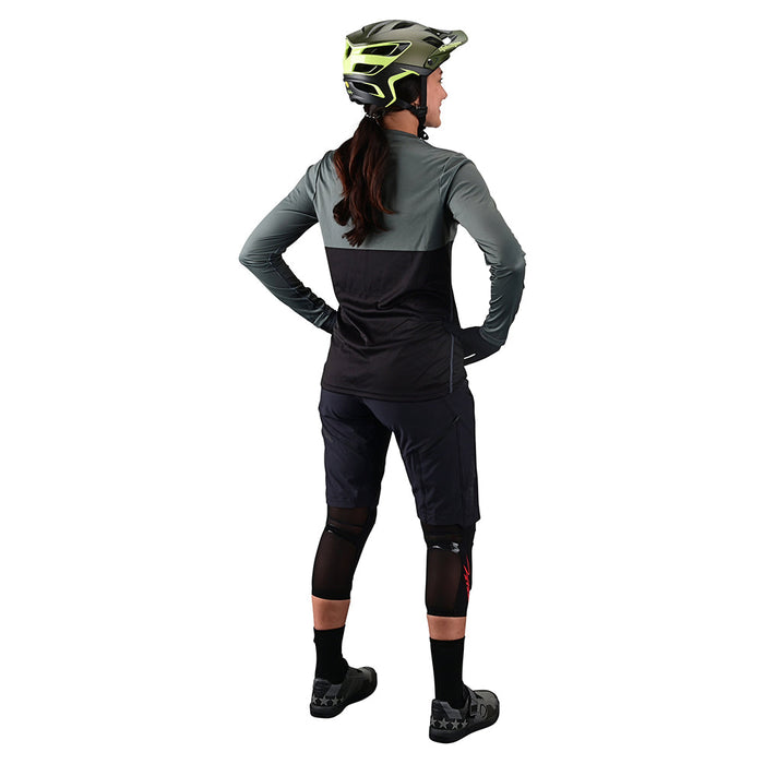 Troy Lee Designs Womens Lilium LS Block Jersey