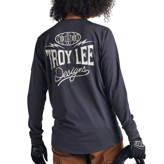 Troy Lee Designs Ruckus Long Sleeve Ride Tee Bolts Jersey