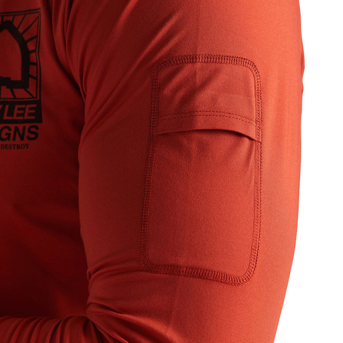 Troy Lee Designs Ruckus Long Sleeve Ride Tee Create To Destroy Jersey