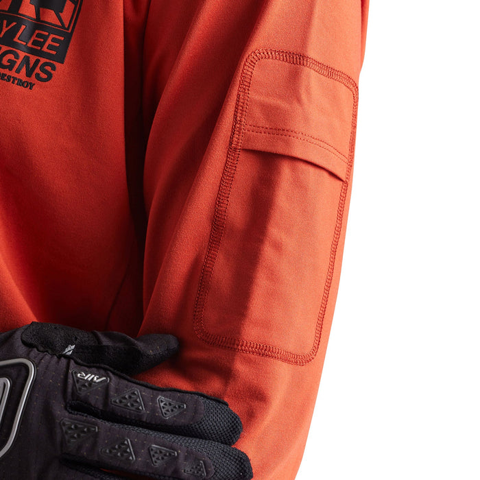 Troy Lee Designs Ruckus Long Sleeve Ride Tee Create To Destroy Jersey