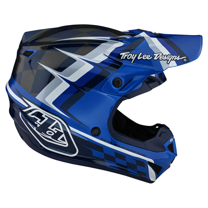 Troy Lee Designs Youth SE4 Polyacrylite Warped Helmet