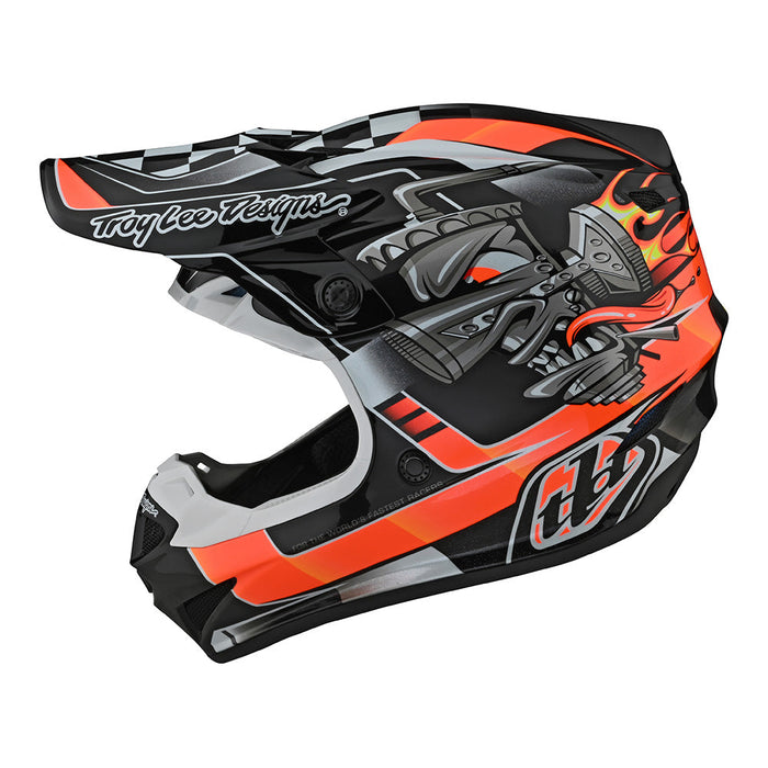 Troy Lee Designs Youth SE4 Polyacrylite Carb Helmet