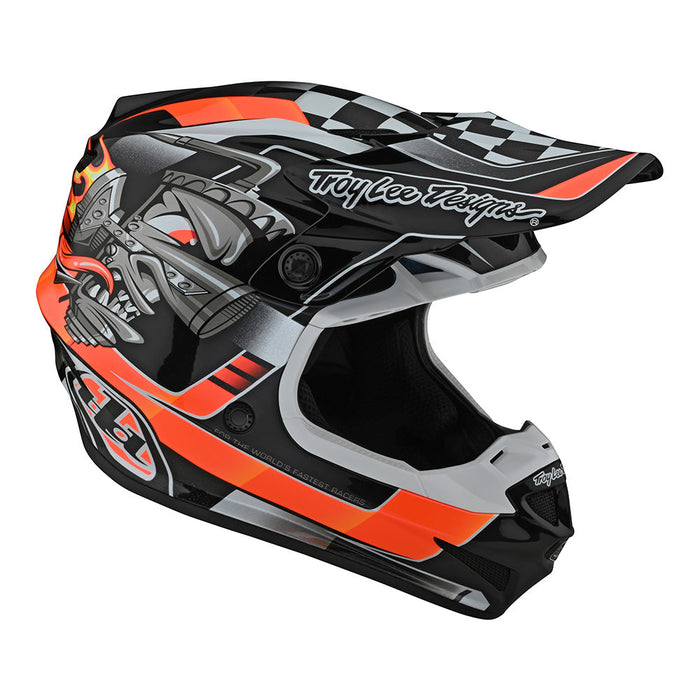 Troy Lee Designs Youth SE4 Polyacrylite Carb Helmet