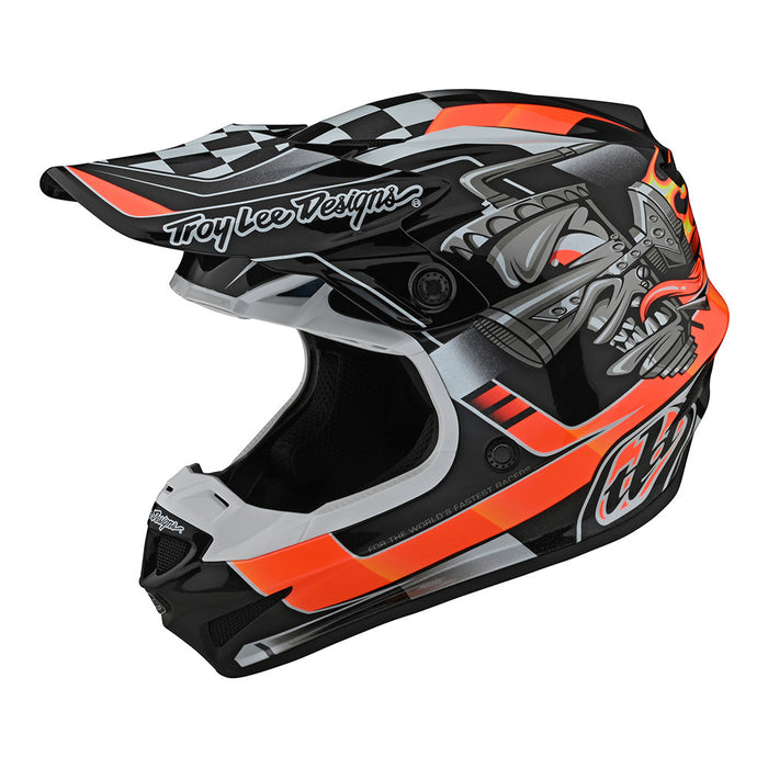 Troy Lee Designs Youth SE4 Polyacrylite Carb Helmet