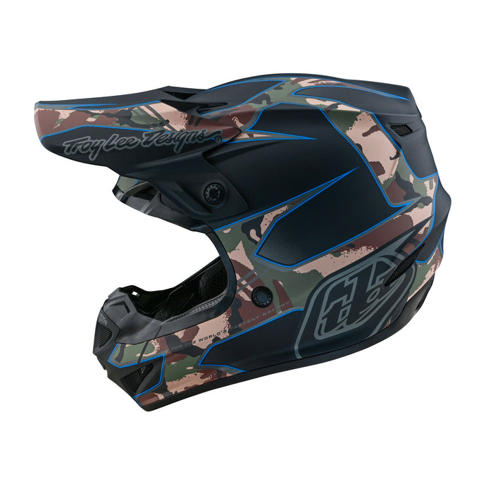 Troy Lee Designs Youth SE4 Polyacrylite Matrix Camo Helmet