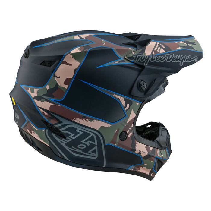 Troy Lee Designs Youth SE4 Polyacrylite Matrix Camo Helmet