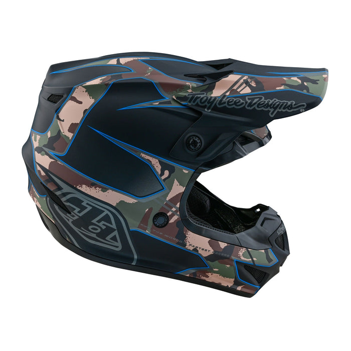 Troy Lee Designs Youth SE4 Polyacrylite Matrix Camo Helmet