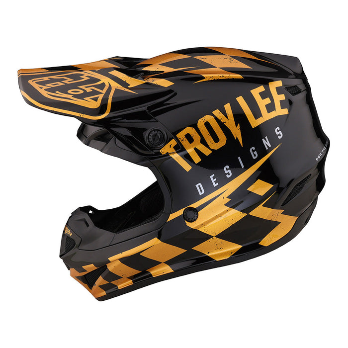 Troy Lee Designs Youth SE4 Polyacrylite Race Shop Helmet