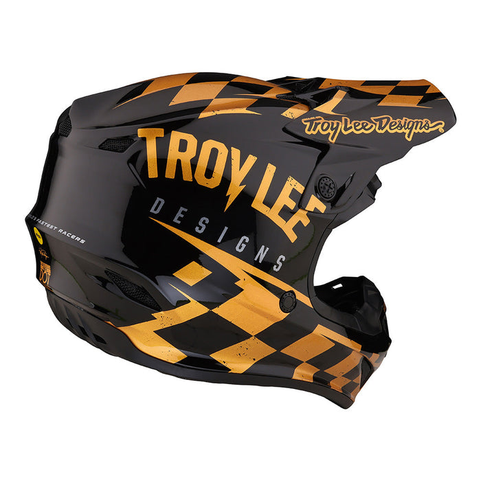 Troy Lee Designs Youth SE4 Polyacrylite Race Shop Helmet