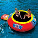 WOW WATERSPORTS FLOATING TAMPOLINE BOUNCER WITH BOARDING PLATFORM