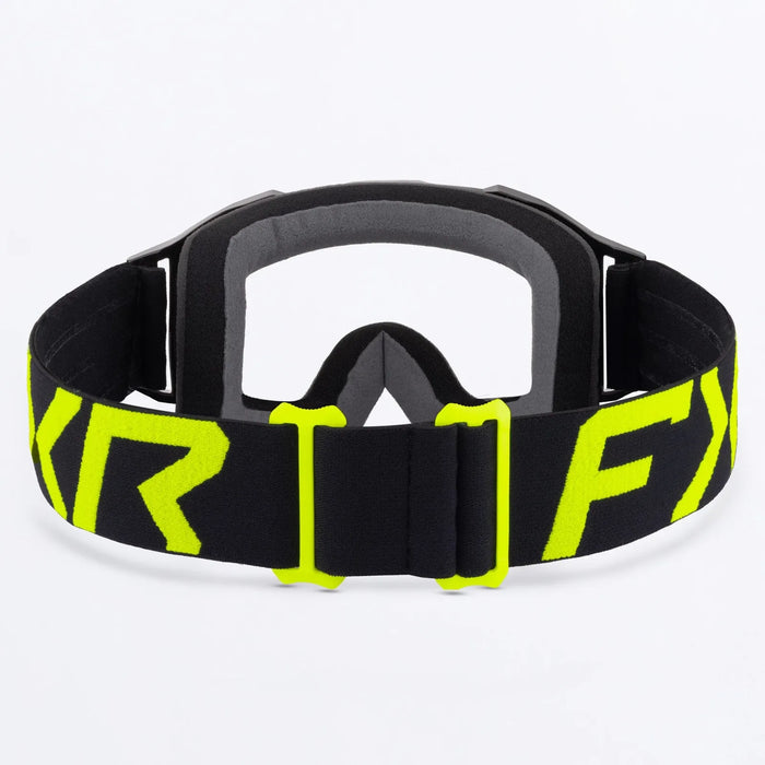 FXR Youth Maverick Clear Goggle 2027 - HiVis, view 3