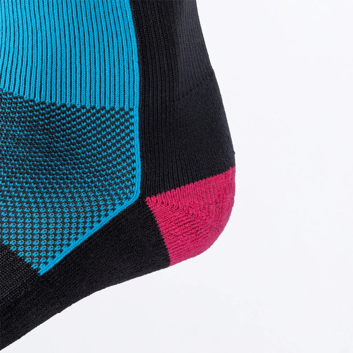 FXR Moto Sock - Sky/Razz, view 3