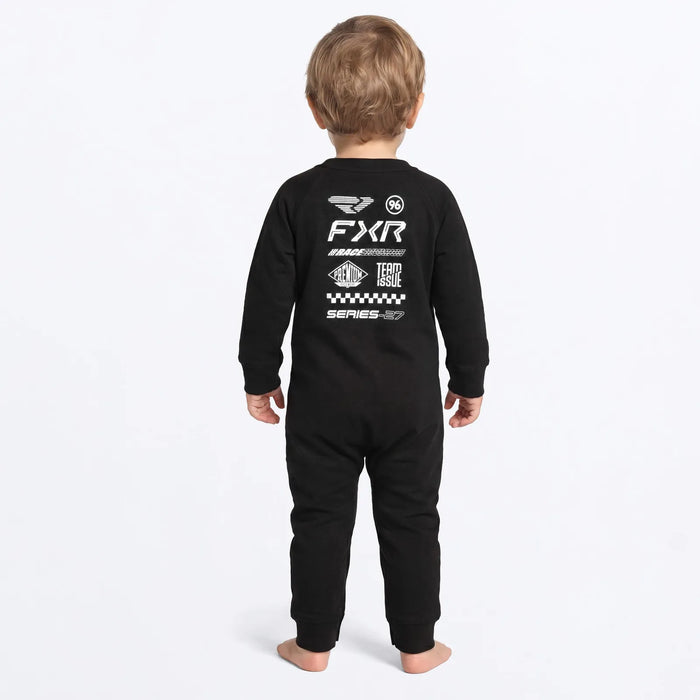 FXR Infant Stack Onesie - Black, view 2