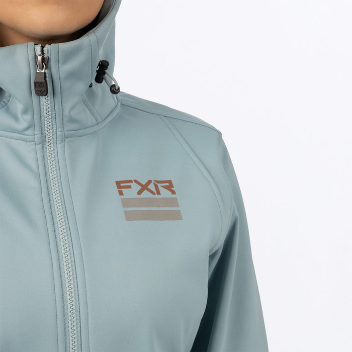 FXR Womens Ridge Softshell Hoodie