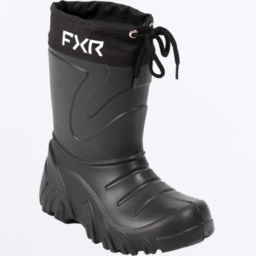 FXR Youth Svalbard Boot 2027 - Black, front view