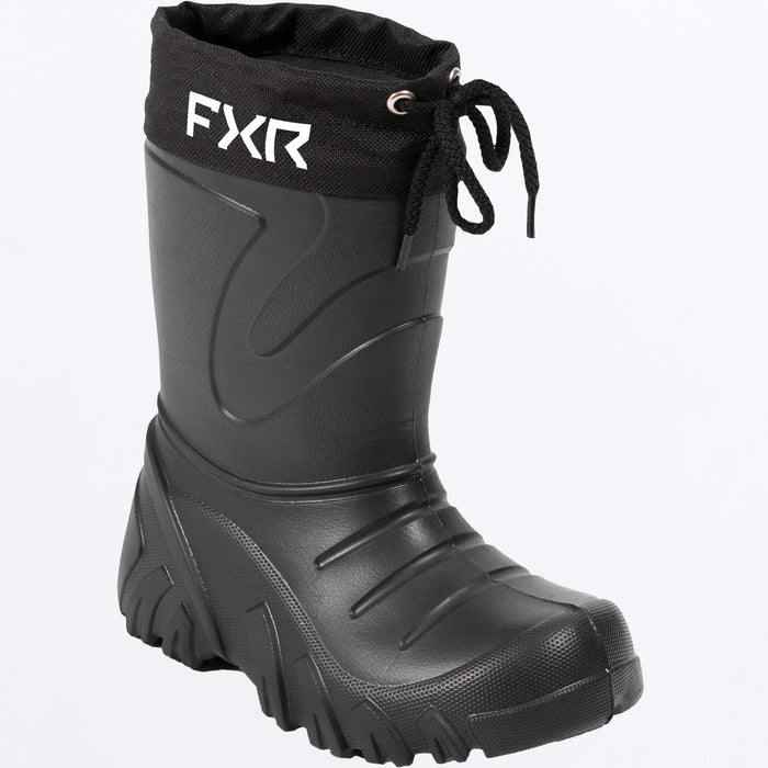 FXR Youth Svalbard Boot 2027 - Black, front view