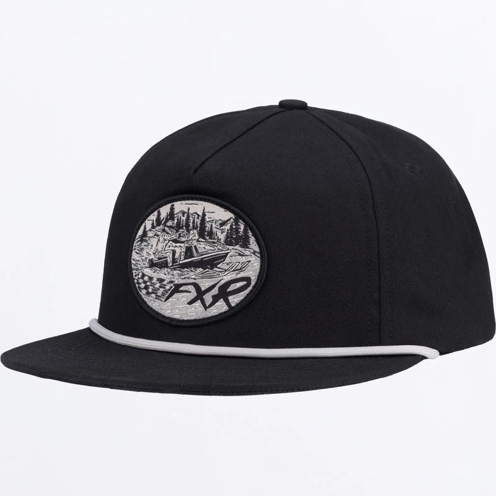 FXR Relic Hat - Black/Grey, front view