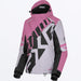 FXR Womens Cold Cross CX Jacket - Blush/Black, front view