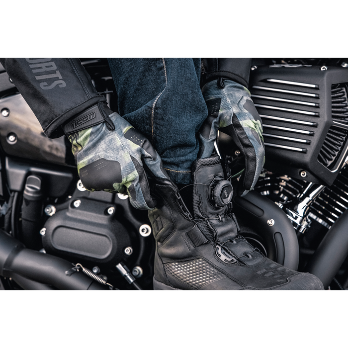 Icon Mens Stormhawk Waterproof Boots