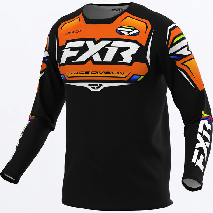 FXR Youth Apex MX Jersey 2027 - Orange, front view