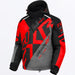FXR Mens Cold Cross CX Jacket - Red/Ti/Black, front view