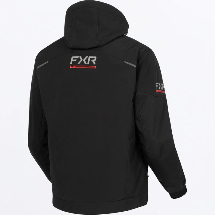FXR Mens Evolution FX Tech Shell Jacket - Black, view 2