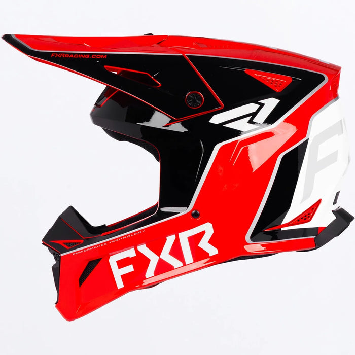 FXR Apex MX Helmet - Red, view 2
