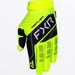 FXR Reflex Dual MX Glove 2026 - HiVis/Black, front view