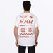 FXR Mens Pedigree Premium T-Shirt - White/Kash, view 2