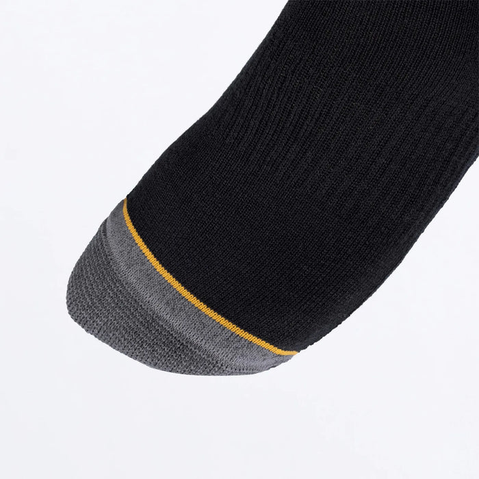 FXR Vapor Merino Sock - Asphalt/Black, view 3