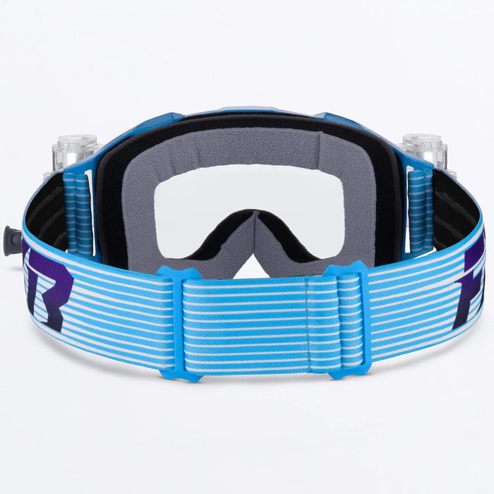 FXR Maverick Prime Roll-Off Goggle - Sky/Purple, view 3