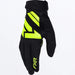 FXR Reflex MX Glove 2027 - Black/HiVis, front view