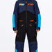 FXR Child Vertical Monosuit - Midnight/Blue/Orange, view 3