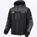 FXR Mens Hydrogen Jacket - Asphalt/Kash, front view