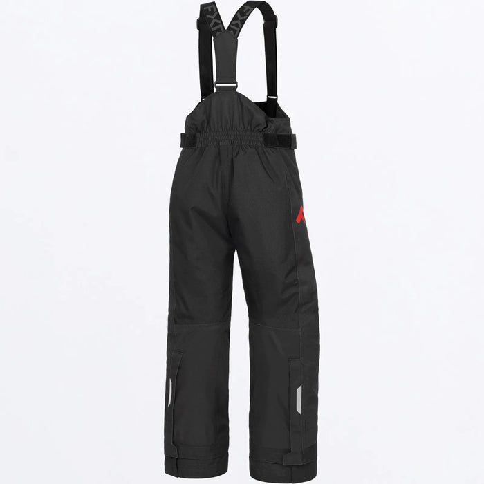 FXR Child Clutch Pant 2027 - Black/Red, view 2