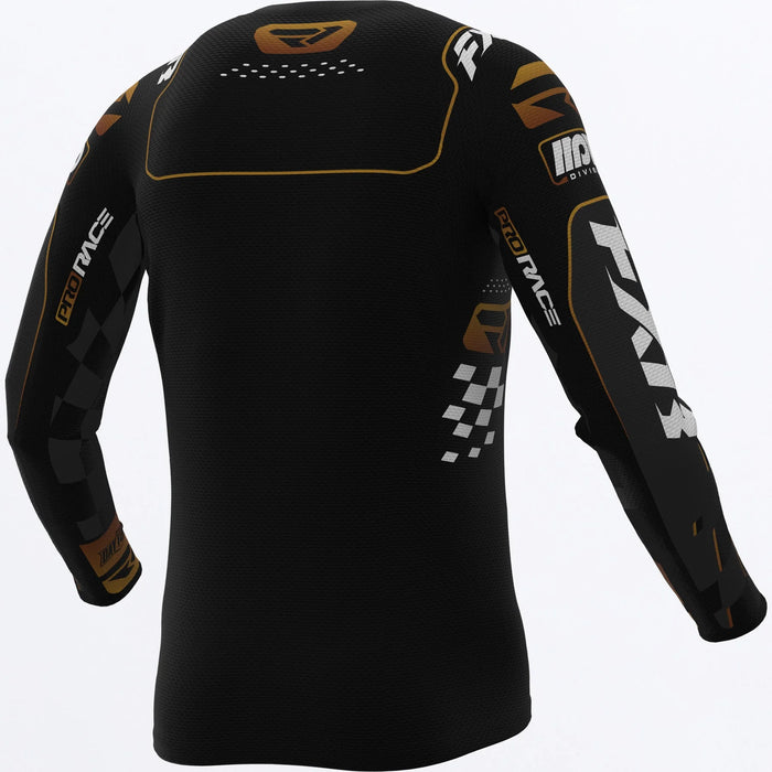 FXR Revo Daytona MX Jersey - Black/Char/Kash, view 3