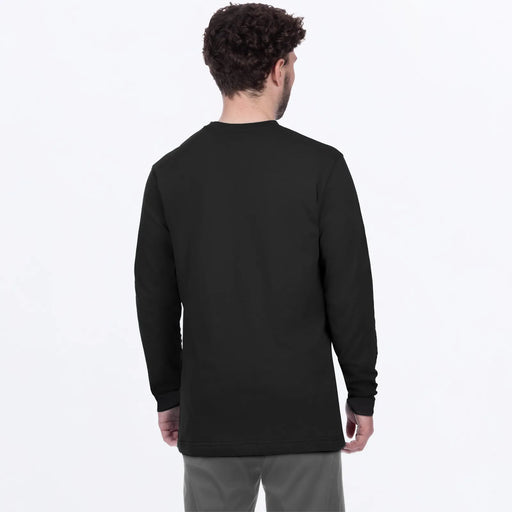FXR Mens Mitered Premium Longsleeve - Black/Gold, view 2